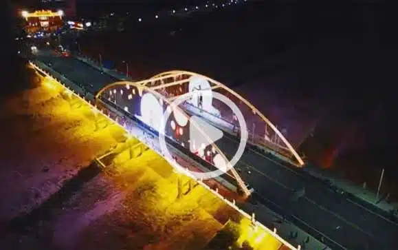 Fan Shape LED Screen for Bridge Screen